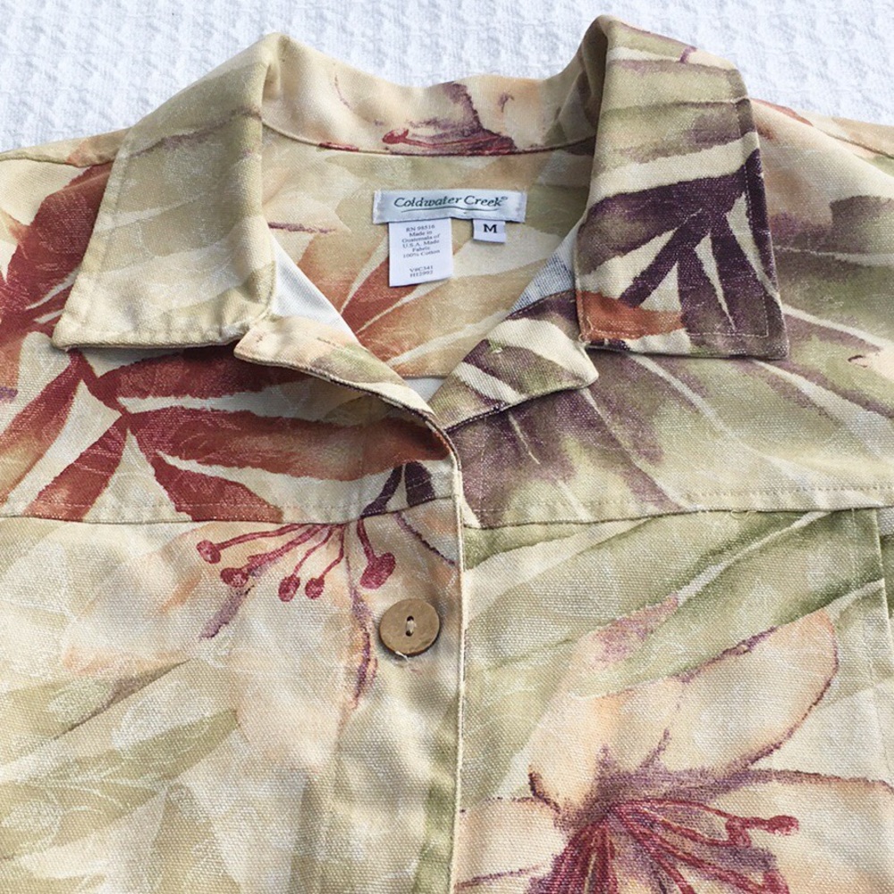 AUTUMN FALL JACKET BLAZER COLDWATER CREEK W POCKET